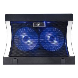 Soporte de refrigeración para portátil Havit HV-F2051 2 ventiladores 120 mm ajustable