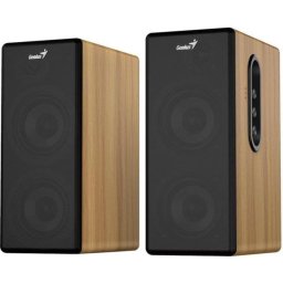 Altavoces Genius PC Bluetooth 45W con madera y ajustes de sonido