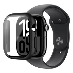 Protectora Amazingthing Apple Watch Series 10 (46mm/42mm) Policarbonato Negro