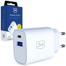 Cargador USB 3MK FlowPower 30W 2 Puertos GaN PD 3.0