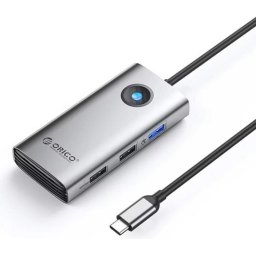 Hub USB-C Orico PW11-5P 5 Puertos HDMI 4K 60W PD USB 3.0