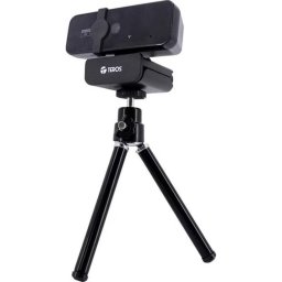 Webcam Teroson TE-9072 QHD 2 Mpx con anillo LED y autofoco