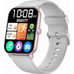 Gravity GT36-2 Bluetooth GPS 45mm Roségold Correa Gris IP68