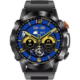Gravity GT20-7 Bluetooth 1,43" Negro Correa Única IP68 Resistencia al agua