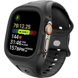 Correa para Apple Watch Spigen Liquid Air Pro TPU Negra 49 mm