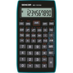 Calculadora científica Sencor SEC 105 BU LCD 10 dígitos