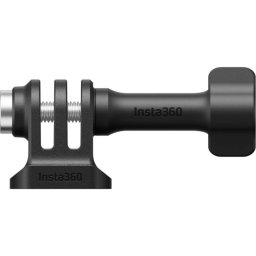 Adaptador de soporte Insta360 3 dientes a 1/4" para cámaras de acción
