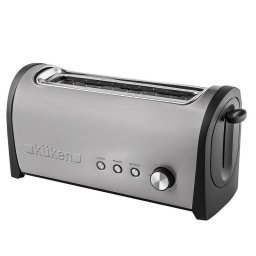 Tostador Küken 33623 1000W 1 Ranura Acero Inoxidable Negro