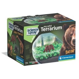 Kit Mini Terrario Oso Clementoni Educación Científica Niños
