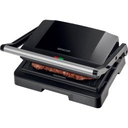 Grill de Contacto Sencor SBG 2070SS 1000W Placas Antiadherentes Acanaladas