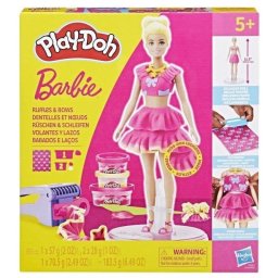 Set Creativo Play-Doh Barbie Ruffles and Bows con Muñeca y Moldes