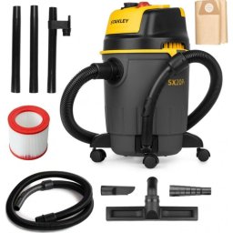Aspiradora industrial Stanley SXVC20PTE 1200 W sin bolsa 20 l con filtro HEPA