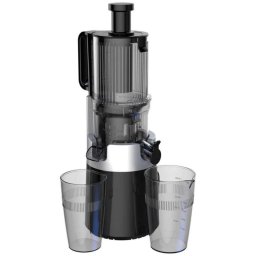 Exprimidor de jugos de velocidad lenta Klausberg KB-7871 Negro y plateado