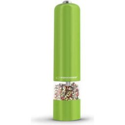 Molino de pimienta Esperanza EKP001G Malabara verde automático con ajuste de grosor