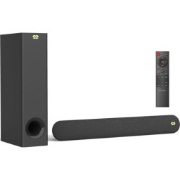 Mozos Cinema Soundbar 2.1 80W RMS Bluetooth 5.0 HDMI ARC USB