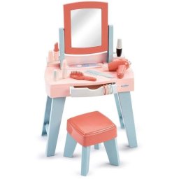 Tocador de juego infantil ECOIFFIER Ma Première Coiffeuse con espejo y 11 accesorios