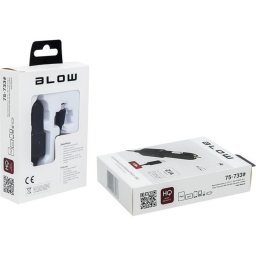 Cargador coche Blow 2.1A integrado Micro USB