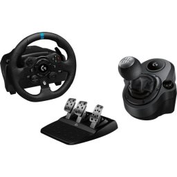 Kit volante de carreras Logitech G923 con shifter Driving Force para PC y Xbox