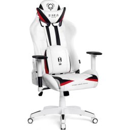 Silla gaming Diablo Chairs X-RAY King Size XL blanca piel sintética 180 kg