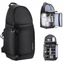 Mochila fotográfica K&F Concept Beta Messenger 10 l Negro