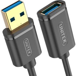 Cable USB-A a USB-A Unitek Y-C4030GBK 3 m negro