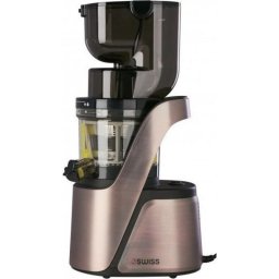 Extractor de zumos 4Swiss Swan BM105 Rose Gold 400 W vertical con función reverse