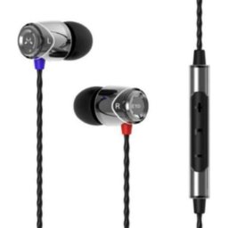 Auriculares SoundMagic E10C con cable Mini Jack 3,5 mm, micrófono y control volumen negro