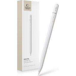 Estilógrafo digital magnético Tech-Protect Pen 3 para iPad blanco