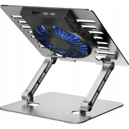 Soporte refrigeración portátil Art P12 aluminio regulable LED