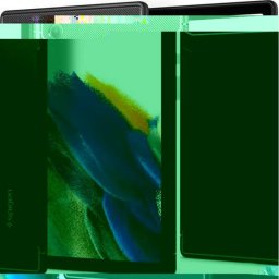 Funda Spigen Rugged Armor Samsung Galaxy Tab A8 10.5" Negro MIL-STD-810G