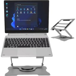 Base ergonómica regulable Mozos N4-SV para portátil hasta 17