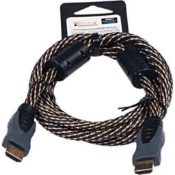 Cable HDMI Libox 1,8m Triple Blindado Dorado