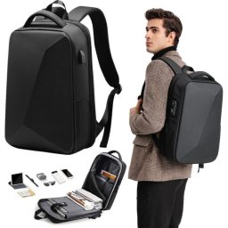 Mochila Mozos PM37 antirrobo USB 32L para portátil 15,6" TSA