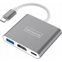 Estación de acoplamiento Zenwire USB-C Power Delivery HDMI USB 3.0