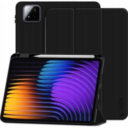 Funda Tech-Protect SmartCase Xiaomi Pad 7/7 Pro silicona negra con soporte y autoapagado