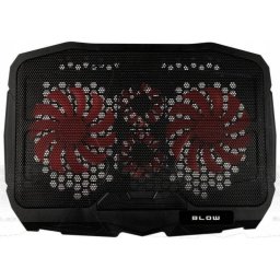 Soporte refrigerante Blow Hurricane 4 ventiladores 17" RGB USB