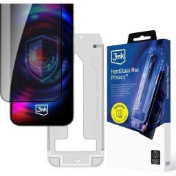 Cristal Templado Privacy 3MK HardGlass Max para iPhone 16 Pro / 17
