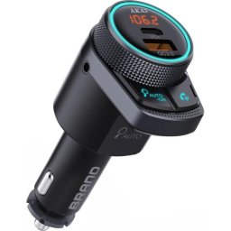 Transmisor FM Akai FMT-80BT Bluetooth con manos libres y carga USB