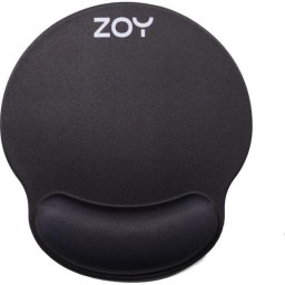 Alfombrilla para ratón ZOY ZMP25 ergonómica con soporte de muñeca negra