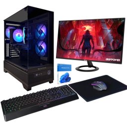 PC Ibuypower Pack Bost Lite AMD Ryzen 5 5600X 16GB RAM 500GB SSD RTX 5060 Windows 11 Pro