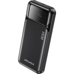 Powerbank Awei PA-90 10.000 mAh 22,5W Fast Charge USB-A/USB-C Negro
