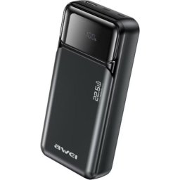 Powerbank Awei PA-92 20000 mAh carga rápida 22,5 W negro