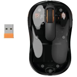 Ratón Mobility Lab ML316529 inalámbrico RF USB ambidiestro negro 3 botones