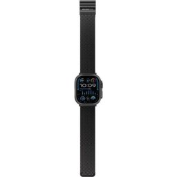 Correa para Apple Watch Amazingthing Titan Premium titanio negro 38-49 mm cierre magnético