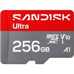 Tarjeta microSD SanDisk Ultra SDSQUJQ-256G-GZ6MA 256GB A1 UHS-I 195MB/s
