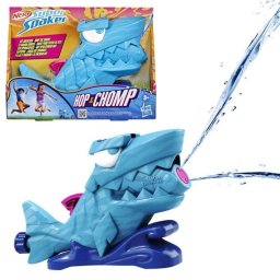 Juguete acuático Nerf Super Soaker Hop & Chomp tiburón 2 chorros giratorios