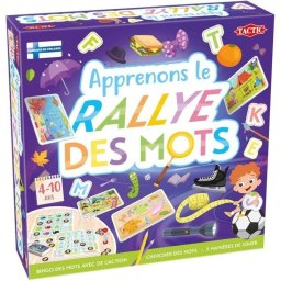 Juego de Bingo Educativo Tactic El Rally de Palabras