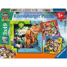 Puzle Ravensburger La Patrulla Canina 147 Piezas 3x49