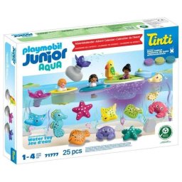 Calendario de Adviento Baño Playmobil Junior Tinti 71777 31 Piezas Figuras Marinos