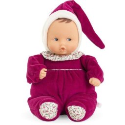 Peluche de apego Corolle Mon Doudou Babipouce Rosa Grenadine 28 cm